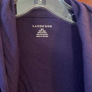 Lands' End Drape Neck Wrap